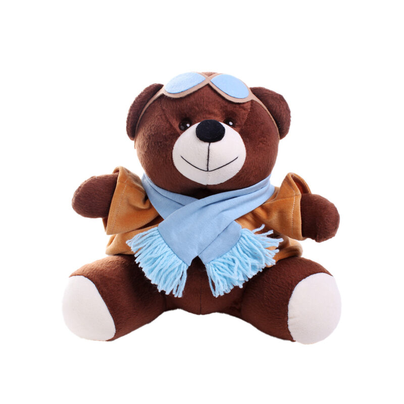 Urso Aviador - Marrom