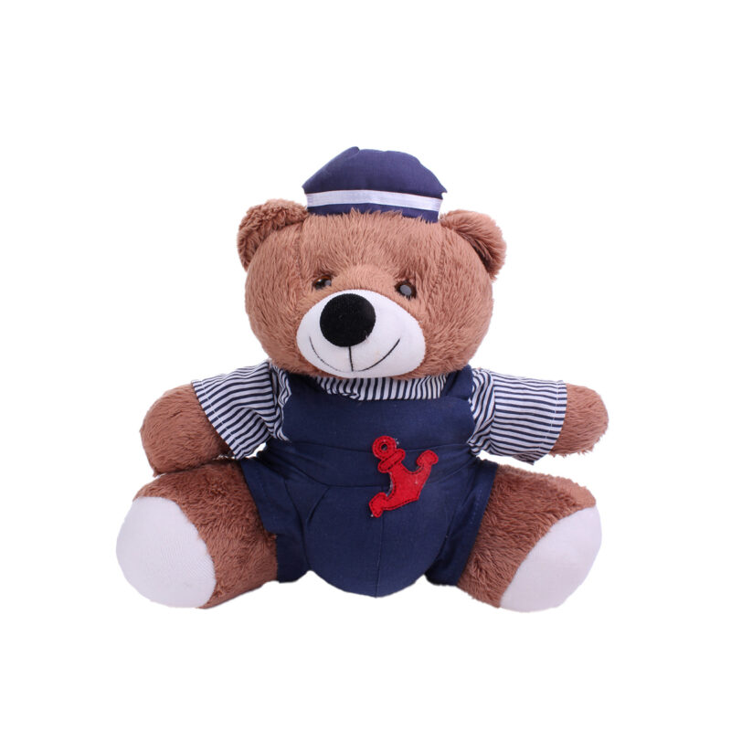 Urso Marinheiro - Marrom Escuro