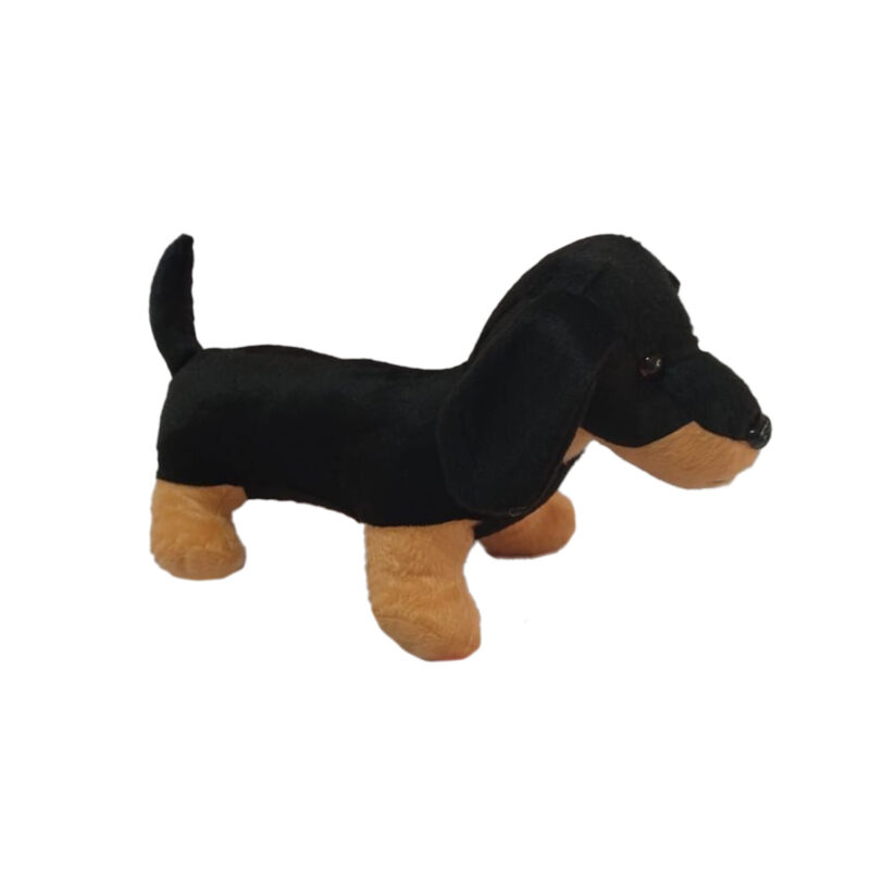 Cachorro Salsicha - Preto e Marrom