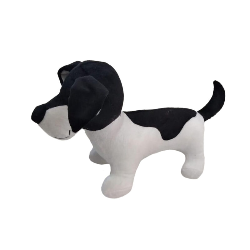 Cachorro Salsicha - Preto e Branco